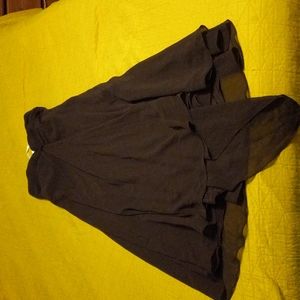 David's bridal dress strapless under silk  under see through part of bottom